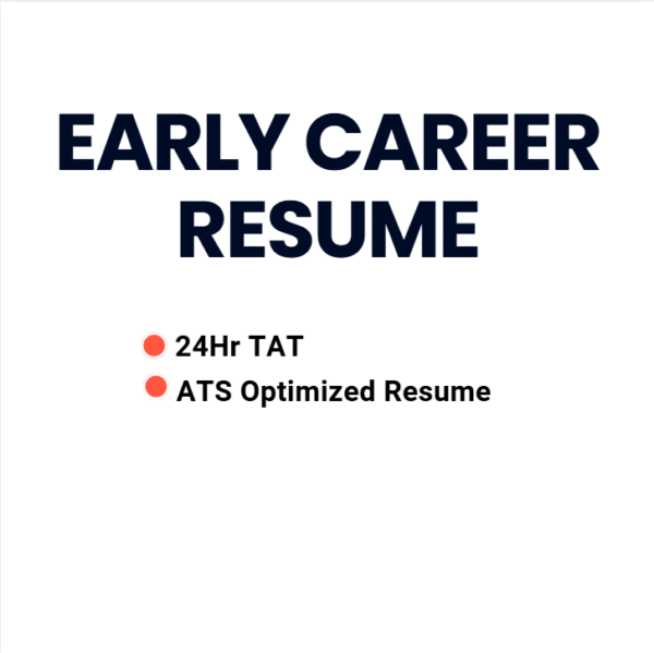 Early Career Resume